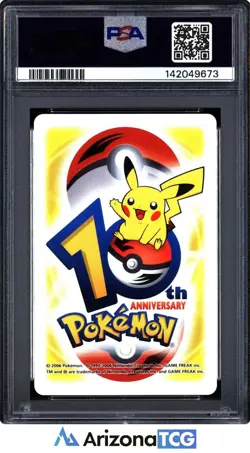 Pokemon 2006 Porygon/Porygon2 5 Of Spades 10th Anniversary Playing Cards PSA 10 - Image 2