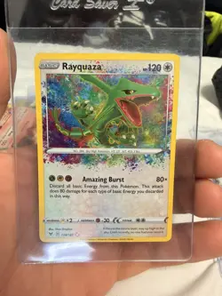 Pokemon Card TCG - Rayquaza 138/185 Amazing Rare Vivid Voltage Near Mint - Image 1