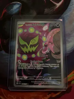 Cynthia's Spiritomb 234/217 ASC CN Full Art Rare Pokemon TCG Card Stock Basic - Image 1