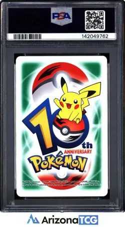 Pokemon 2006 Nidoran Nidorino Nidoking 3 Diamonds 10th Annv. Playing Card PSA 9 - Image 2