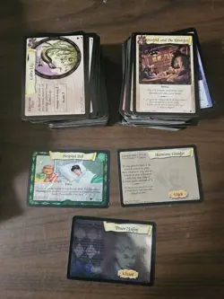 Harry Potter Trading Card Game Lot Of 300 + Cards Base Set And Quidditch Set - Image 1