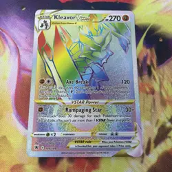 Kleavor VSTAR (Secret) 196/189 SWSH10: Astral Radiance - Pokemon Card - NM - Image 1