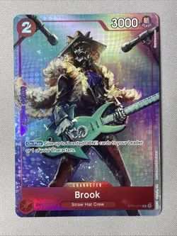 One Piece Premium Card Collection Bandai Fest 23-24 - Brook ST01-011 Promo - Image 1