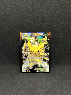 Pikachu EX (Full Art) XY124 Black Star Promo Holo Collection Pokemon Card - Image 1