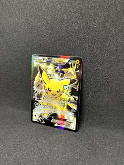 Pikachu EX (Full Art) XY124 Black Star Promo Holo Collection Pokemon Card - Image 3