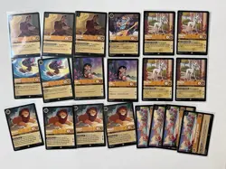 Lorcana TCG Card Lot | 130 Foils & Nonfoils from Assorted Sets (Diablo & More!) - Image 2