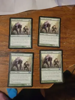 4x Garruk's Packleader Core Set 2011 (M11) MTG Magic The Gathering Card Vintage - Image 1