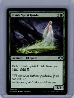 Elvish Spirit Guide 157 Dominaria Remastered MTG LP - Image 1