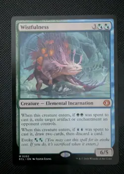 MTG Lorwyn Eclipsed Mythic WISTFULNESS NM - Image 1