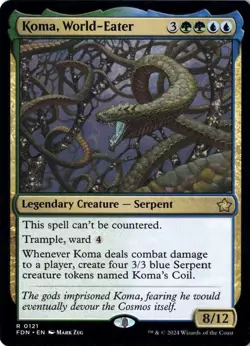 Koma, World-Eater R Foundations 121 NM - Image 1