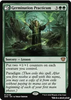 MTG ~ Germination Practicum ~ Secrets of Strixhaven ~ NM - Image 1