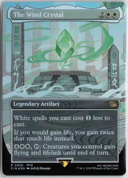 The Wind Crystal (Borderless) Foil R FINAL FANTASY 330 NM - Image 1