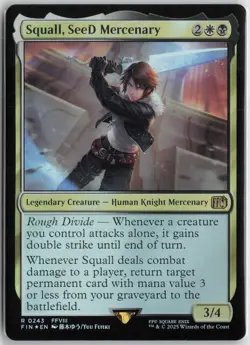 Squall, SeeD Mercenary Foil R FINAL FANTASY 243 NM - Image 1