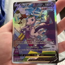 Pokemon TCG Mew V Fusion Strike 251/264 Holo Full Art - Image 3