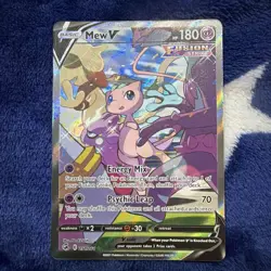 Pokemon TCG Mew v Alternate Full Art Holo Rare Card 251/264 Fusion Strike NM - Image 1