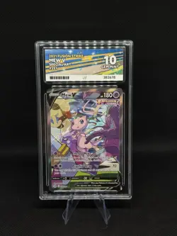 Pokemon TCG Mew v Fusion Strike 251/264 Holo Full Art Ultra Rare ACE 10 - Image 1