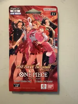 NEW/SEALED One Piece TCG Extra Booster Pack Heroines Edition EB-03 English - Image 1