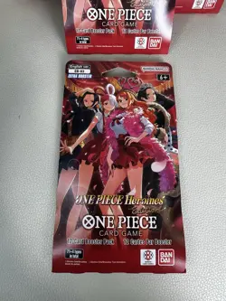 Bandai One Piece Card Game EB-03 Heroines Sleeved Booster Pack Lot of 10 Sealed! - Image 3