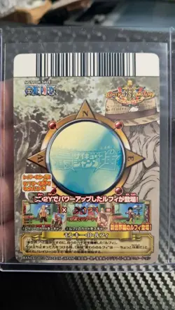 One Piece 2011 BANDAI BERRY MATCH ONEPY PR LUFFY VINTAGE CARD PROMO - Image 2