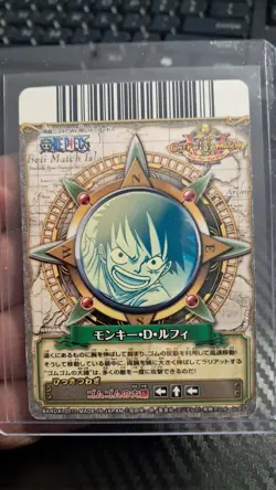 One Piece 2011 BANDAI BERRY MATCH ONEPY GEAR LUFFY PBC VINTAGE CARD - Image 2