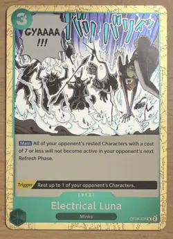 One Piece TCG Electrical Luna OP08-036 Two Legends Foil English - Image 1
