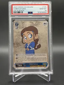 Chibi Katara Promo WX04-105 Weiss Schwarz The Last Airbender PSA 10 - Image 1
