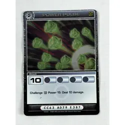 Chaotic 113/232 Power Pulse Holo Foil Rare Attack Card - Image 1
