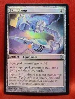 Skullclamp Darksteel Magic The Gathering Card LP - Image 1