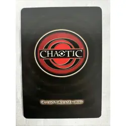 Chaotic Song of Desperation 82/100 SS 1st Edition Foil Rare Card TCG - Image 2