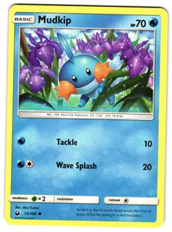 MUDKIP 33/168 - NM - CELESTIAL STORM 2018 ENGLISH POKEMON CARD - Image 1