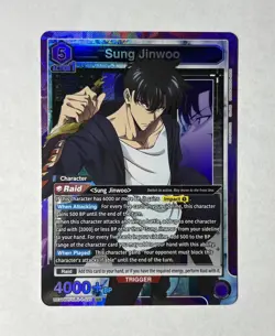 Sung Jinwoo SR UE17BT/SLG-1-021 - Union Arena: Solo Leveling - English - Image 1