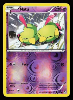 Natu 55/113 Reverse Holo Common Legendary Treasures Pokemon Card - Image 1