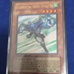 Konami Elemental Hero Stratos JUMP-EN012 Holo English Card Lot Yu-Gi-Oh! - Image 2