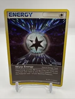 Warp Energy 100/115 EX Unseen Forces Reverse Holo Rare Stamper Pokemon Card - Image 1