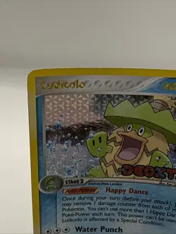 Ludicolo 19/107 Ex Deoxys Reverse Holo Rare Stamped Pokemon Card - Image 2