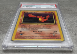 Pokemon Card 1st Edition Charmander PSA 9 Mint, Team Rocket Set 50/82, WOTC 2000 - Image 3