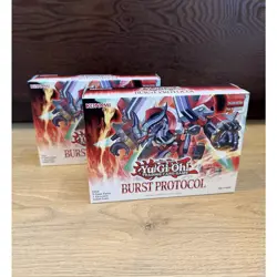 Yu-Gi-Oh Burst Protocol 4 Pack with Token Card Lot of 2 Factory Sealed 1st Ed - Image 1