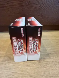 Yu-Gi-Oh Burst Protocol 4 Pack with Token Card Lot of 2 Factory Sealed 1st Ed - Image 3