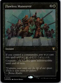 MTG SkeenAB Flawless Maneuver ETCHED from CMM. NM. - Image 1