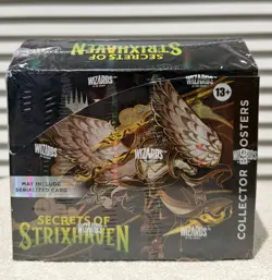 Secrets of Strixhaven Magic The Gathering Collector Box (12 Packs) Sealed New!! - Image 1