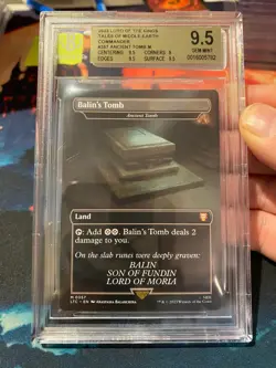 MTG Lord of the Rings Balins Tomb BGS 9.5 - Image 1