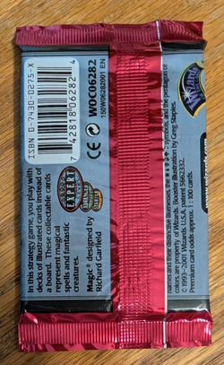 MTG - 3x Odyssey Booster Pack - Magic the Gathering Factory Sealed 2001 - Image 3