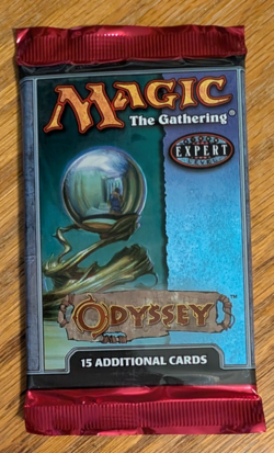 MTG - 3x Odyssey Booster Pack - Magic the Gathering Factory Sealed 2001 - Image 4