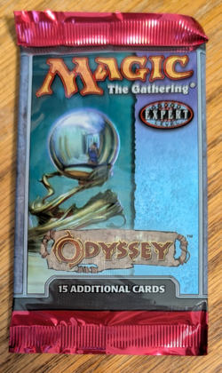 MTG - 2x Odyssey Booster Pack - Magic the Gathering Factory Sealed 2001 - Image 2