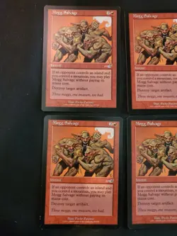 4x Nemesis Mogg Salvage NM Magic The Gathering MTG Playset X4 4 ** - Image 2