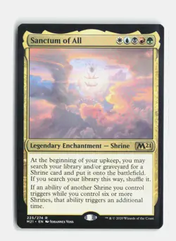 Sanctum of All 225 Core Set 2021 MTG NM - Image 1