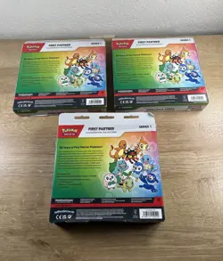 Pokemon First Partner Illustration Collection Series 1 Lot x3 *READ DESC* SEALED - Image 3