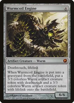 Wurmcoil Engine Scars of Mirrodin HP MTG - Image 1