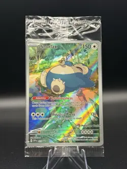 Snorlax & Charmander Pokemon Center Stamped Sealed Black Star Promo - Image 1