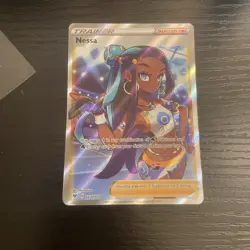 Nessa (Full Art) Ultra Rare Pokemon SWSH04: Vivid Voltage 183/185 NM - Image 1